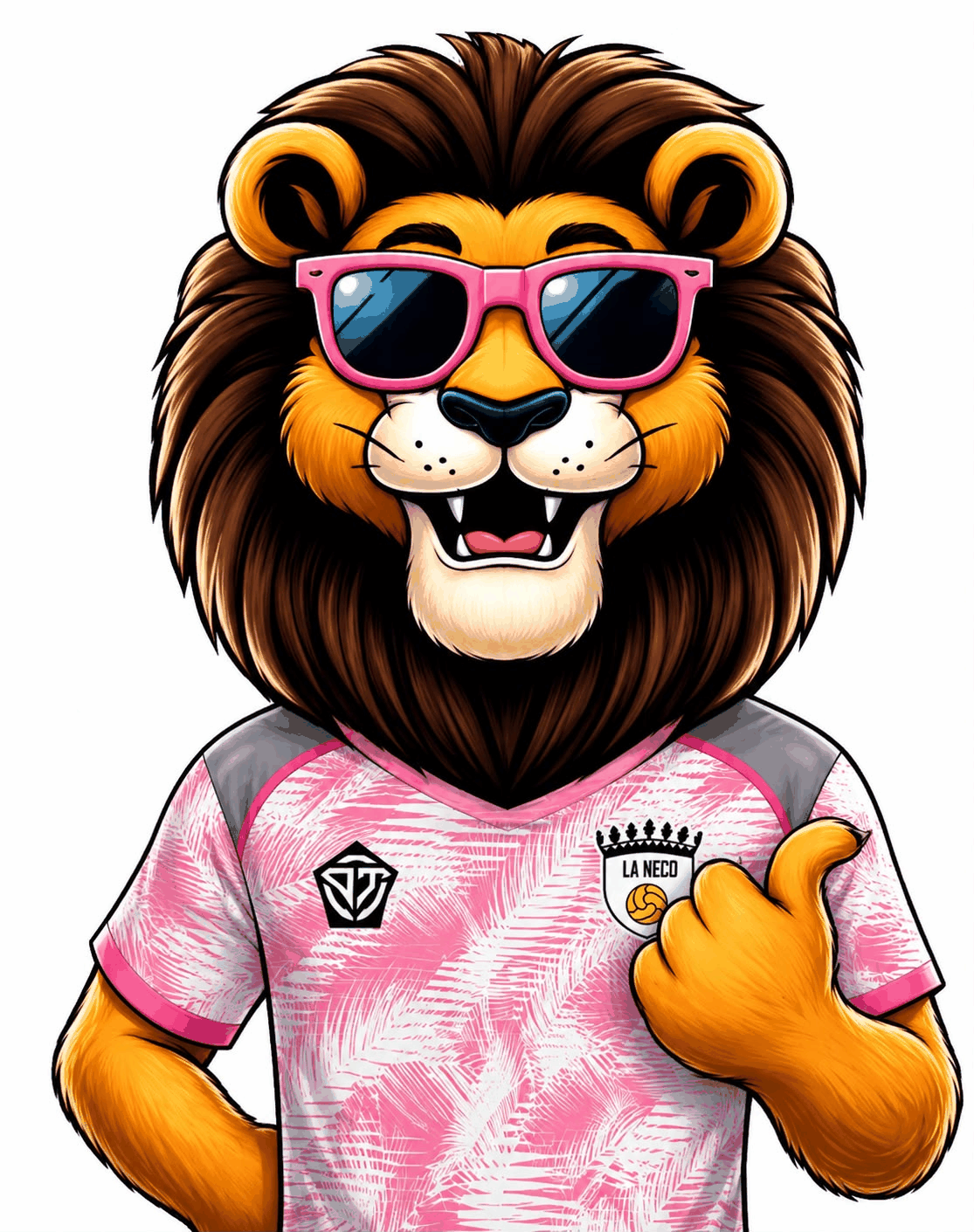 Mascota de La Neco FC